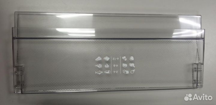 Панель ящика Атлант откидная верхняя прозрачная за
