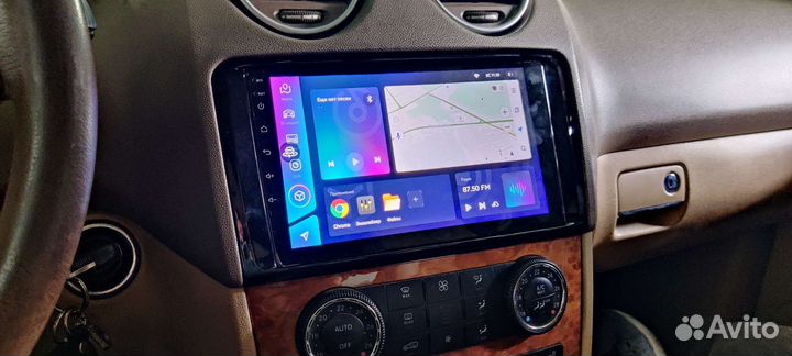 Андроид магнитолы для Mercedes Benz Ml/GL X 164