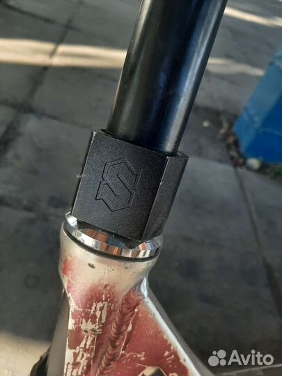 Трюковой самокат кастом парк