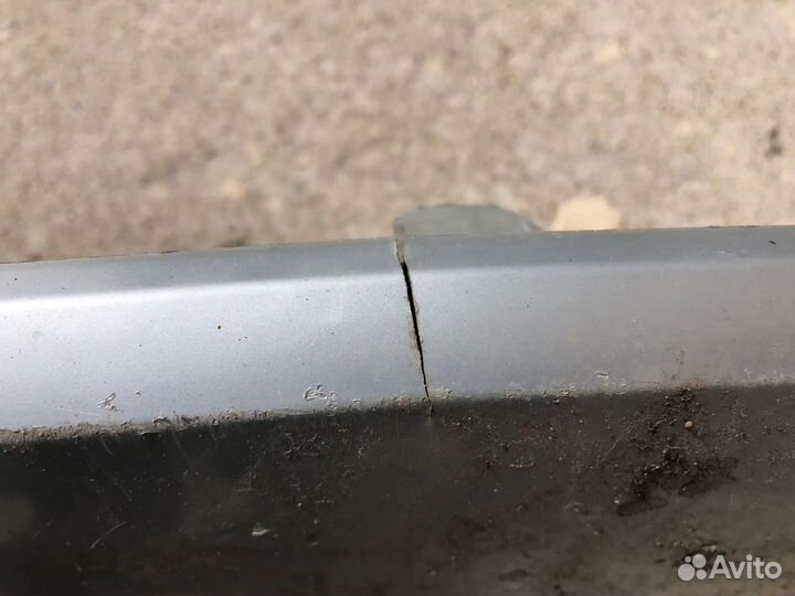 Спойлер заднего бампера Ranault Sandero 2012-18