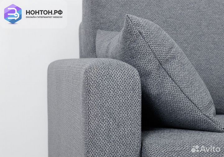 Диван тик-так Дилан серый