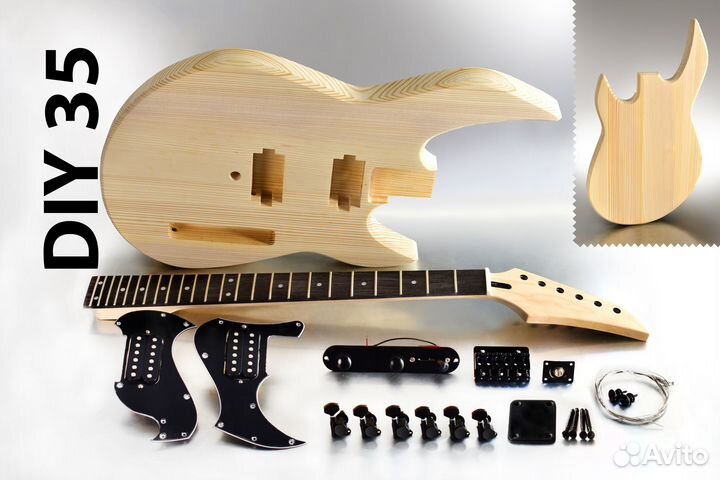 Электрогитара. Корпус. Конструктор