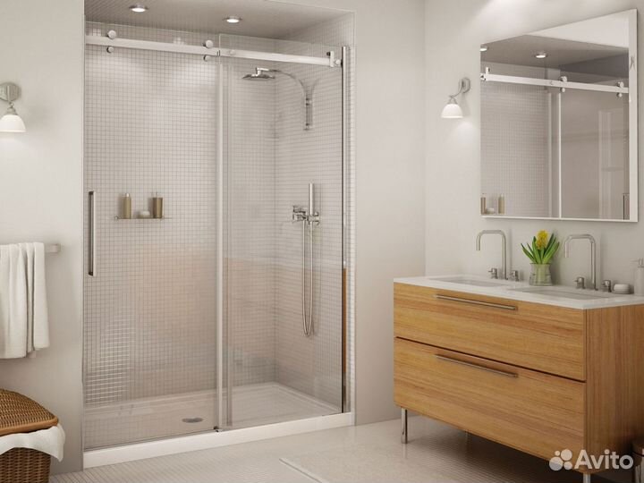 Ограждения для душа с безопасным стеклом