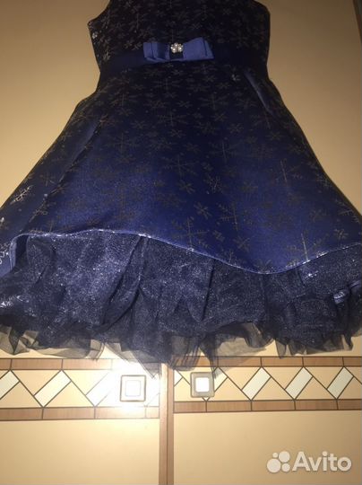 Платье для девочки новогоднее