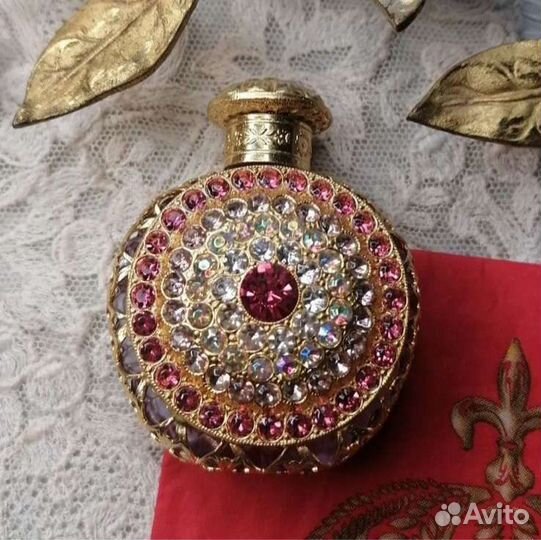 Флакон для духов винтаж Чехословакия