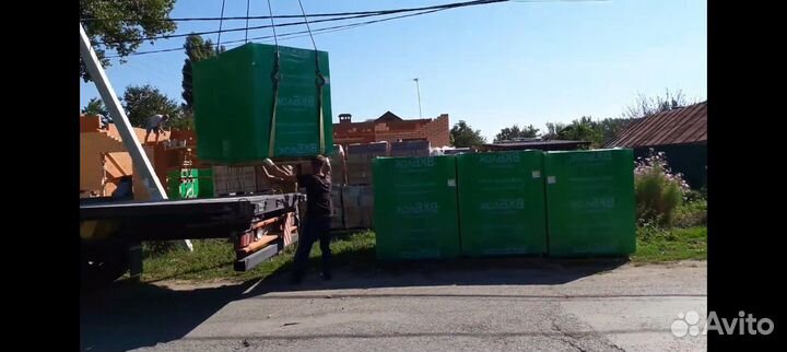 Газоблок 50х200х637