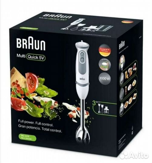 Погружной блендер Braun новый в упаковке В наличии