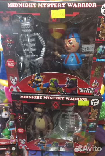 Набор Аниматроники Фнаф Фредди Балун Бой Скелет