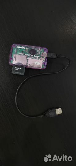 Картридер+адаптер