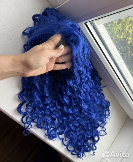 Парик мальвина 75см