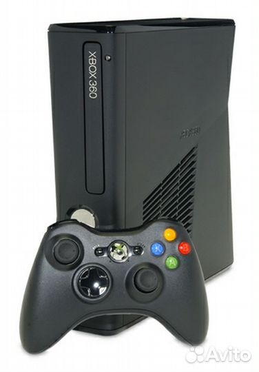 Xbox 360 Slim 250GB + 35игр freeboot