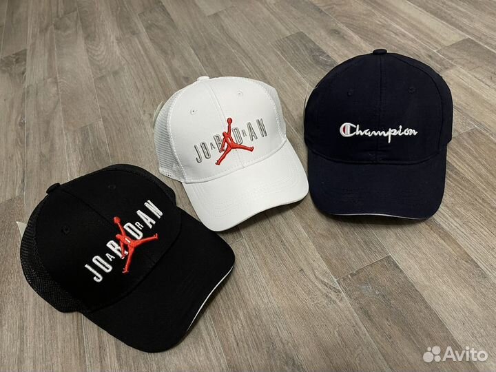 Бейсболки мужские Jordan и championship