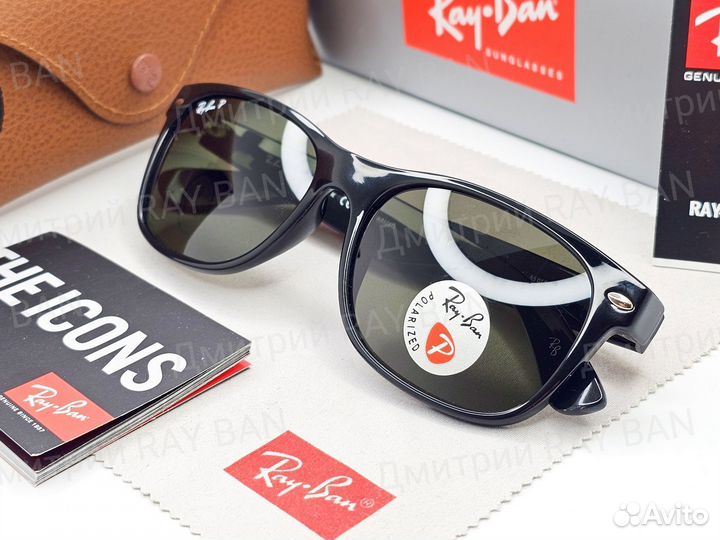 Очки Ray Ban 2132 New Wayfarer Polarized Стекло