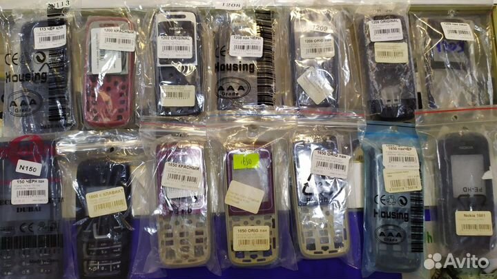 Корпуса для телефонов Nokia (часть 1-я) список