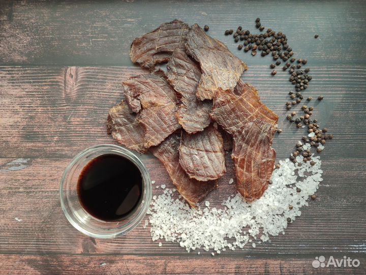 Джерки (мясные чипсы,сушеное мясо)