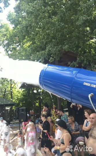 Пушки, генераторы пены для аниматоров и баз отдыха