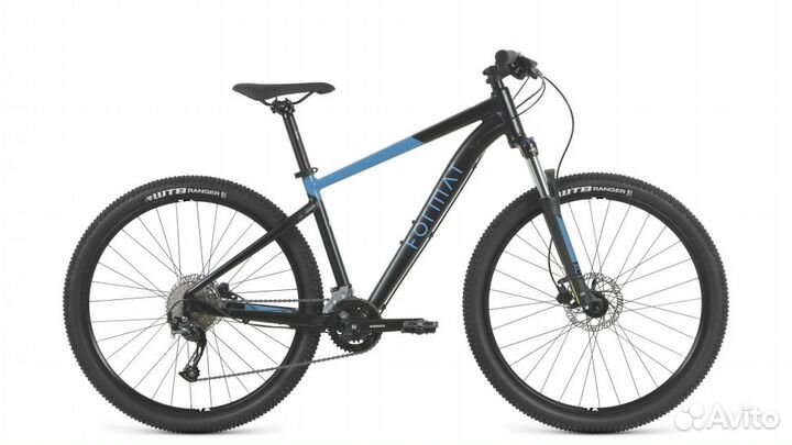 Велосипед горный Format 1412 d-27,5 2х9 (2023) S ч