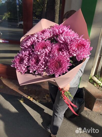 Хризантема букет