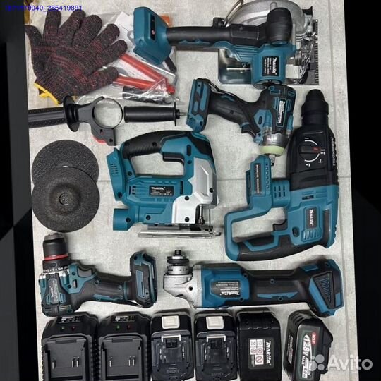 Набор Макита 6в1 С лобзиком (Арт.84926)