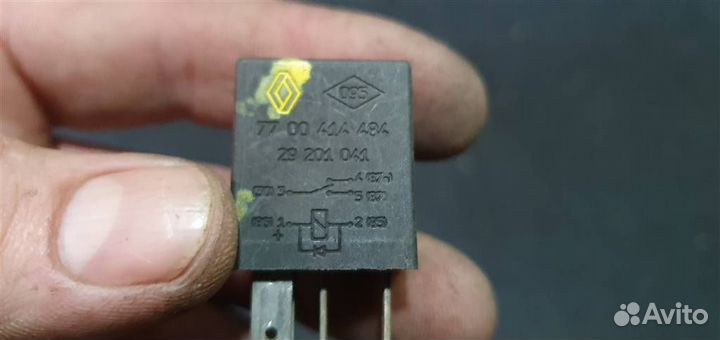 Реле Renault Megane II 2002-2009