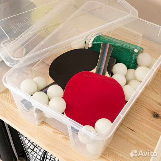 Контейнеры с крышкой икеа самла (новые), 11л 2 шт