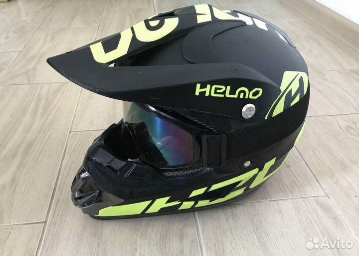 Кроссовый шлем helmo