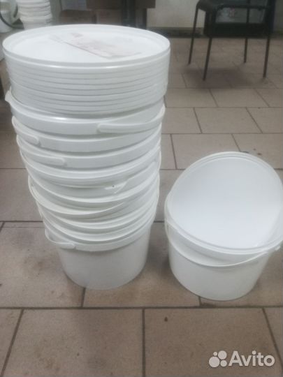 Ведра пластиковые 10л бу