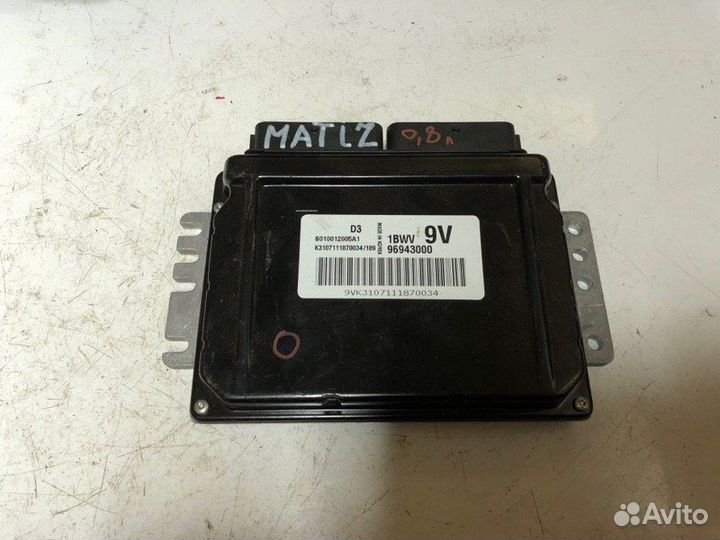 Блок управления двигателем Daewoo Matiz