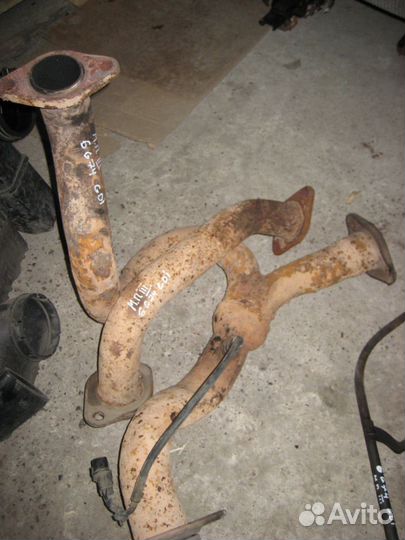 Выхлопная система Митсубиси паджеро 3 6G74 GDI