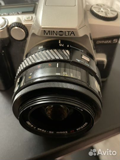 Пленочный фотоаппарат minolta dynax 5