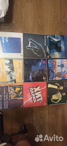 Виниловые пластинки эстрада, джаз, рок