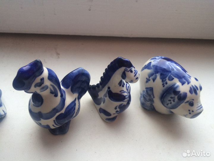 Фигурки гжель