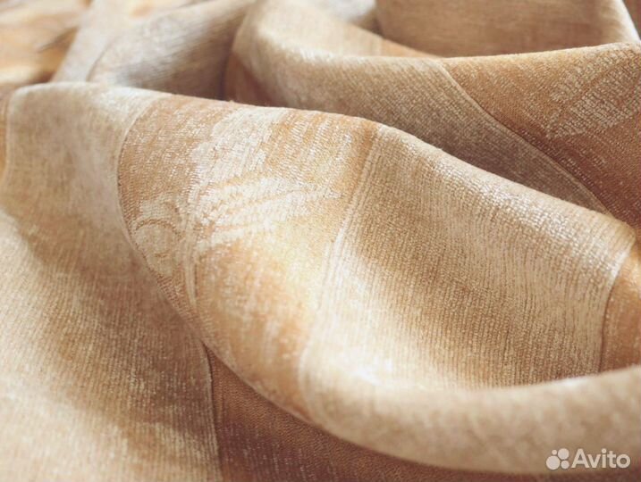 Велюр на шторы мебель 280см двухсторонний Испания