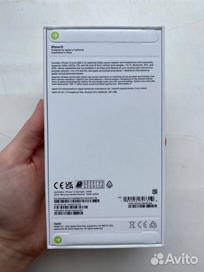 iPhone 13 128 gb White