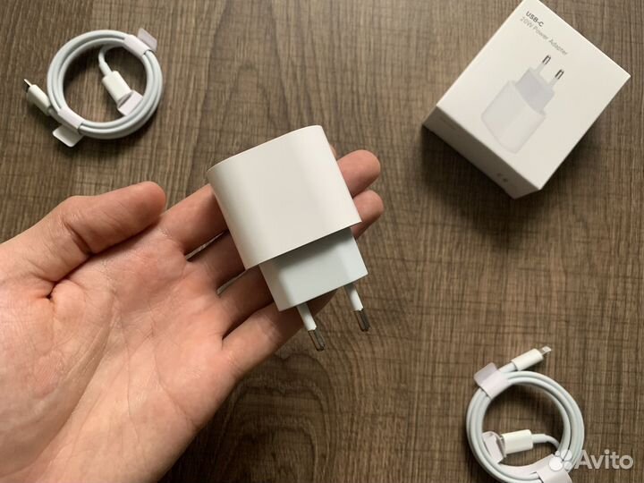 Зарядка на iPhone Блок 20w + шнур (новые,гарантия)