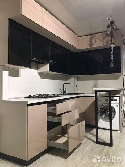 Прямая кухня на заказ. Производство в Челябинске