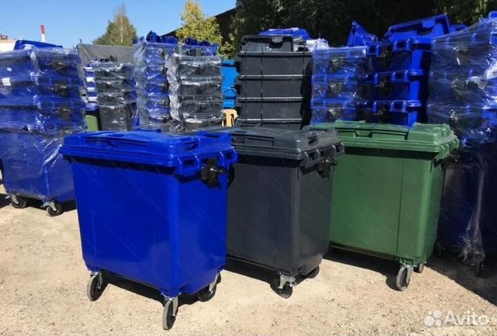 Пластиковый евроконтейнер 660л-5190