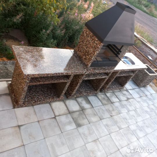 Модульный комплекс барбекю, печь под тандыр