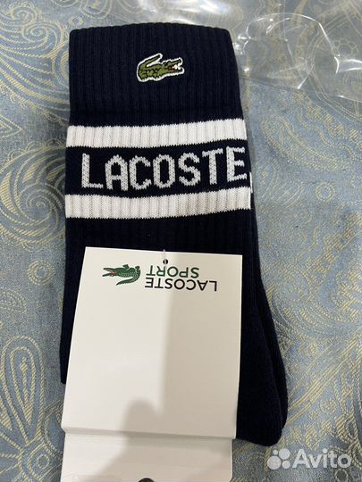 Новые носки lacoste оригинал