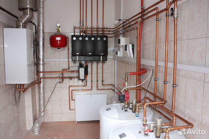 Отопление водоснабжение канализация электромонтаж