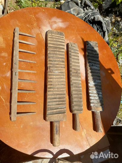 Рубель стиральная доска старая