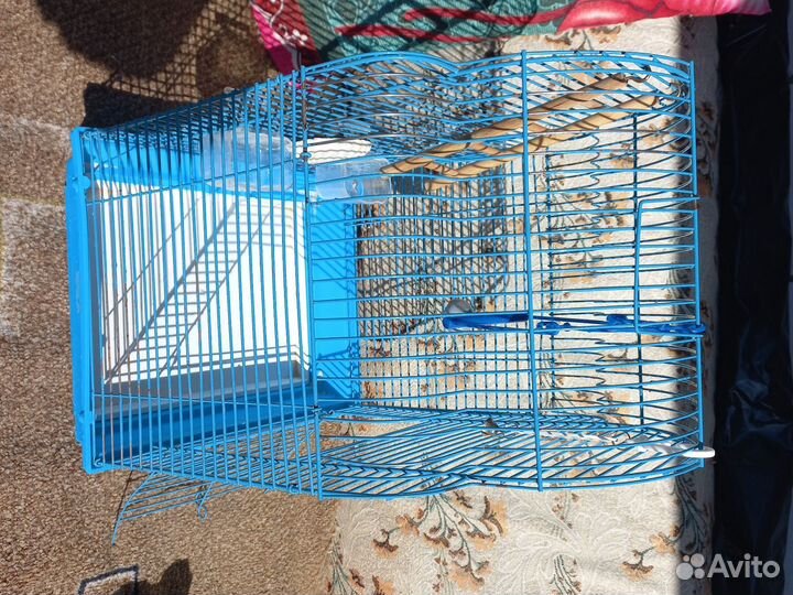 Клетка для волнистого попугая б/у