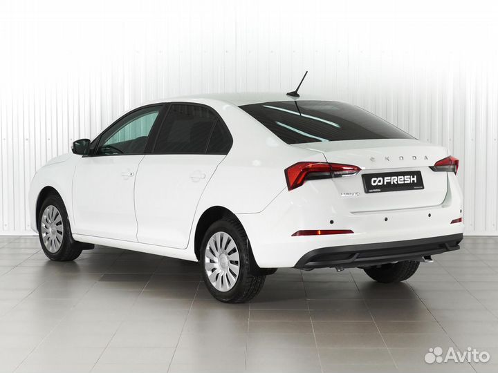 Skoda Rapid 1.6 МТ, 2020, 86 957 км