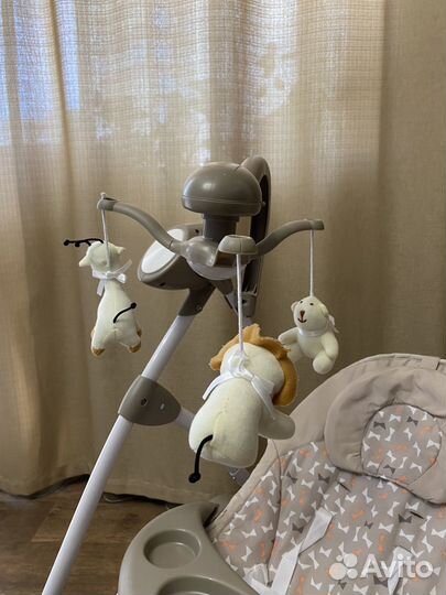 Электронная качель