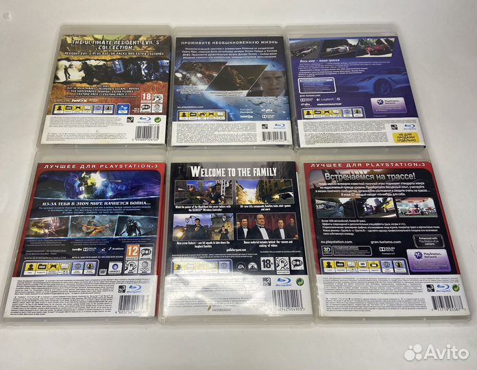 Игры диски для ps3
