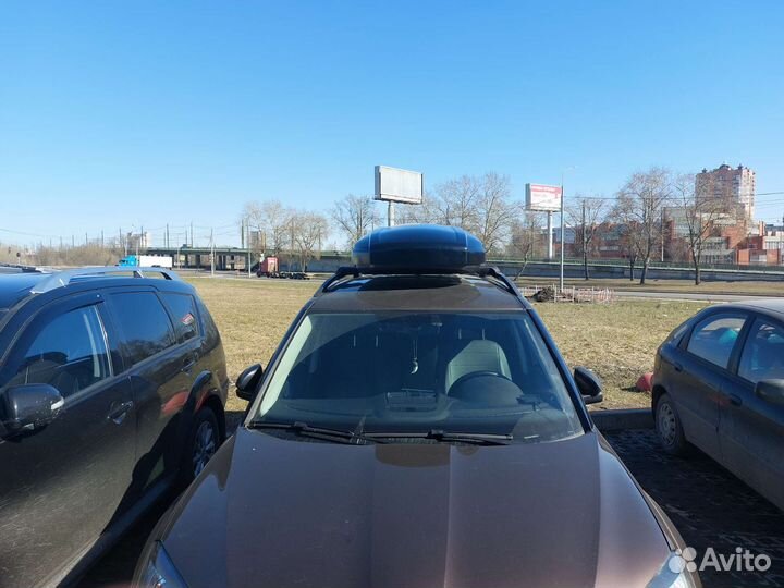 Бокс на крышу Inno Shadow 14, (180х83х34) Черный