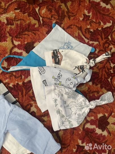 Пакет вещей па мальчика 74 80 86