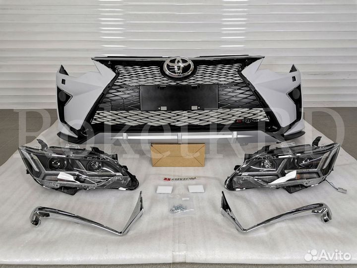 Обвес на Toyota Camry 50 / 55 11-2017г