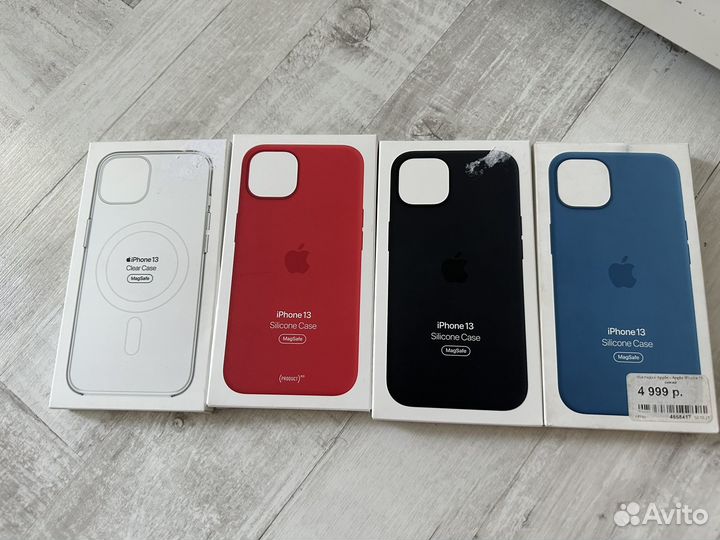 Чехол на iPhone 13 силиконовый(оригинал)