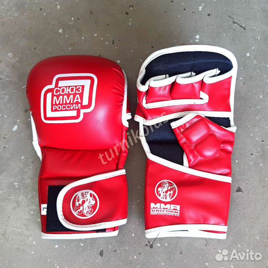 Перчатки крабы союз мма